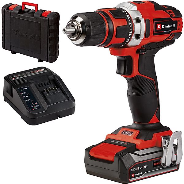 Einhell 18 V Akku-Bohrschrauber Power X-Change TE-CD 18/40-1 Li günstig online kaufen