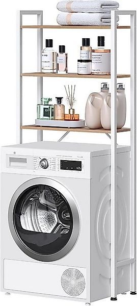 EUGAD Badregal, 1-tlg., mit 3 Ablagen, stehendes Regal über Toilette günstig online kaufen