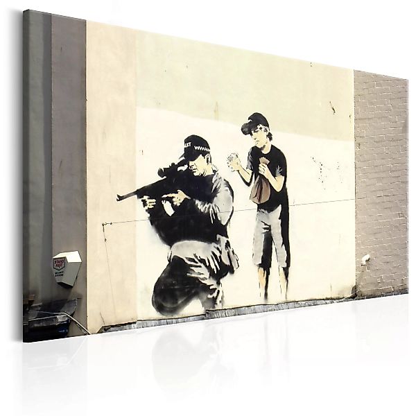 Wandbild - Sniper and Child by Banksy günstig online kaufen