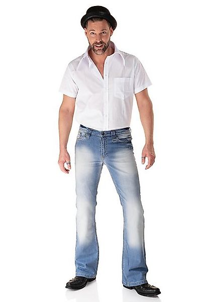 Comycom Bootcut-Jeans Herren STAR BLUE CUT 72 günstig online kaufen