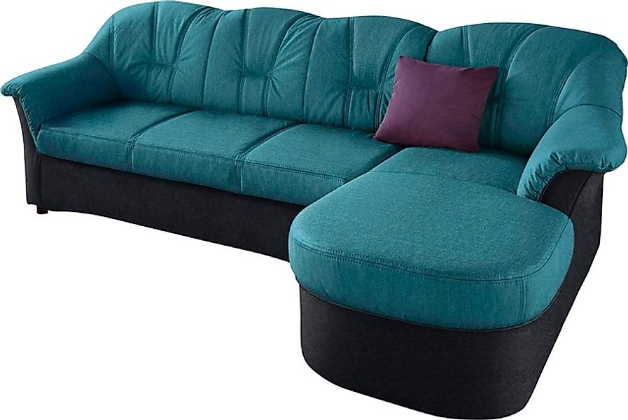 DOMO collection Ecksofa »Flores Schlafsofa, B/T/H: 233/142/86 cm, L-Form« w günstig online kaufen