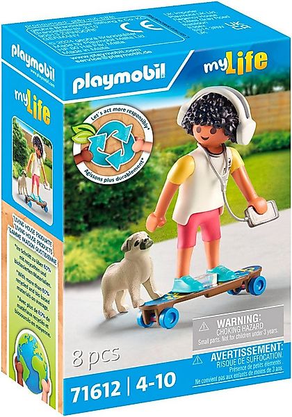 Playmobil® Junge mit Hund (71612), myLife Konstruktions-Spielset, (8 St), M günstig online kaufen