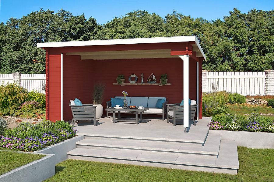LASITA MAJA Gartenhaus "Unterstand Columbus", Unterstand / Lounge 34mm, Fun günstig online kaufen