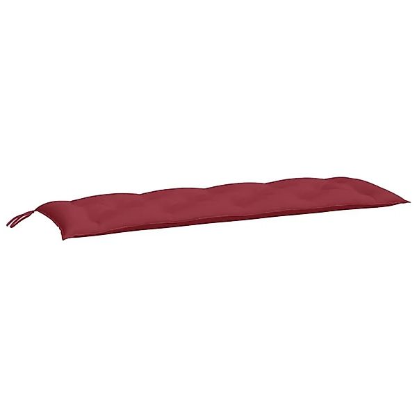 vidaXL Gartenbank-Auflage Weinrot 150x50x7 cm Oxford-Gewebe 361611 günstig online kaufen