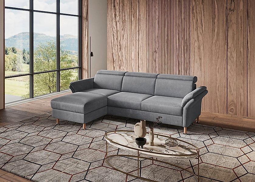 Home affaire Ecksofa »Calypso L-Form«, mit motorischen Funktionen im Sofa u günstig online kaufen