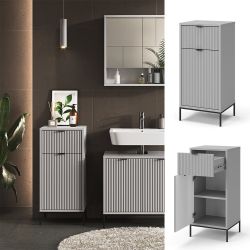 Vicco Midischrank Eliza, Grau, 40 x günstig online kaufen