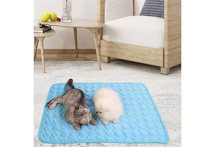 Kaket Hundematte Kühlmatte Hund blau, für Drinnen, Draußen und Auto günstig online kaufen