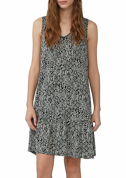 s.Oliver Jerseykleid, mit All-Over Print günstig online kaufen