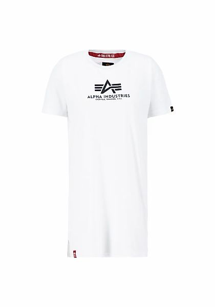 Alpha Industries Shirtkleid "Basic Long T-Shirt BL W" günstig online kaufen