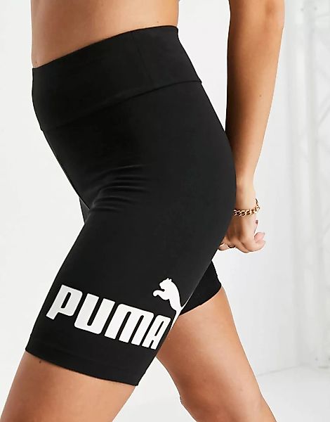 Puma – Essentials – Leggingsshorts in Schwarz günstig online kaufen