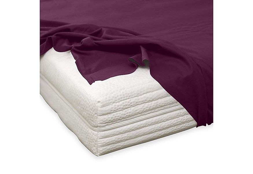 TRAUMSCHLAF Betttuch Feinbiber Haustuch Bettlaken, Biber, Gummizug: ohne Sp günstig online kaufen