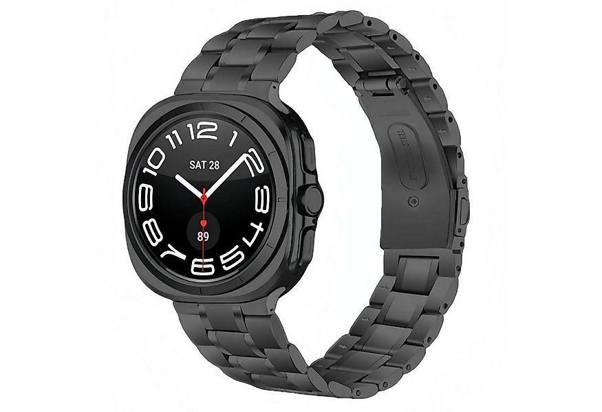 Wigento Smartwatch-Armband Für Samsung Galaxy Watch 8 / 8 Classic Bead Edel günstig online kaufen