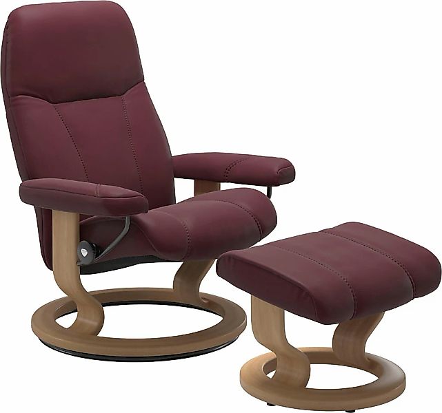Stressless Relaxsessel "Consul", (Set, Relaxsessel mit Hocker), mit Hocker, günstig online kaufen