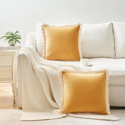 BYSURE Kissenbezüge, (2 Stück), Quasten Kissenbezug günstig online kaufen