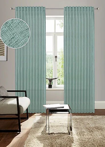 Bruno Banani Gardine »Jaden«, (1 St.), modern, Farbverlauf, zeitloser Schal günstig online kaufen