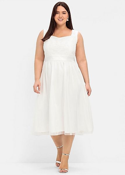 Sheego Etuikleid Abendkleid Ärmellos günstig online kaufen