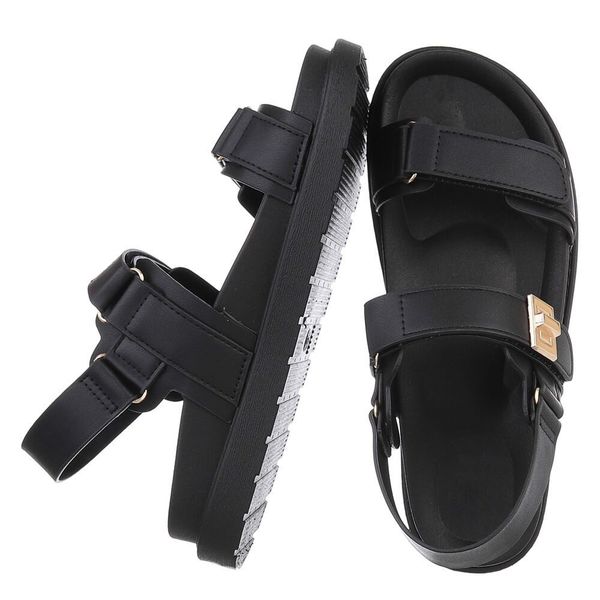 Ital-Design Damen Sandalen mit verstellbaren Riemen günstig online kaufen
