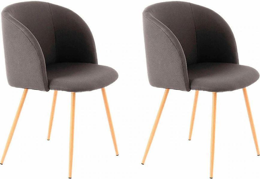 Kayoom Stuhl "Celina 210 2er-Set, Polsterstuhl, Sitzfläche aus Schaumstoff" günstig online kaufen