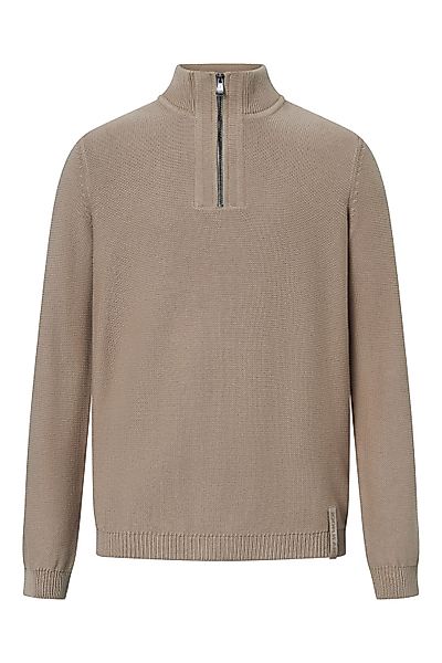 Joop Jeans Stehkragenpullover Paulin Metallreißverschluss, elastischem günstig online kaufen