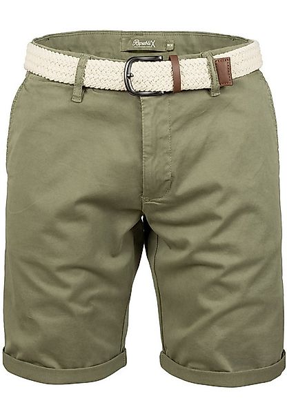 REPUBLIX Chinoshorts GAEL Herren Bermuda Short Hose Regular Fit inkl. Gürte günstig online kaufen