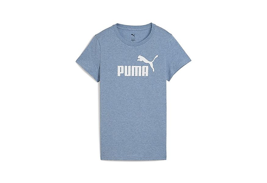 PUMA T-Shirt ESS NO. 1 LOGO HEATHER TEE reguläre Passform, Kurzarmdesign, R günstig online kaufen
