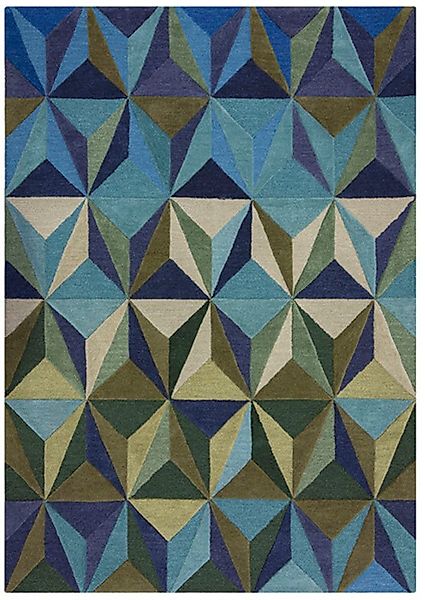 FLAIR RUGS Wollteppich Reverie, rechteckig, Höhe: günstig online kaufen