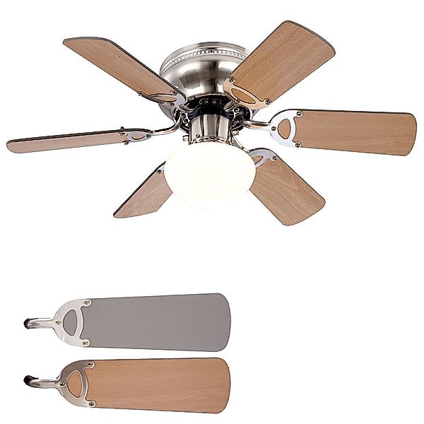 GLOBO LIGHTING Deckenventilator, Decken Lampe Ventilator günstig online kaufen