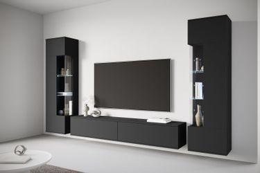 INOSIGN Wohnwand Kenia, Vitrine Türanschlag links/rechts günstig online kaufen