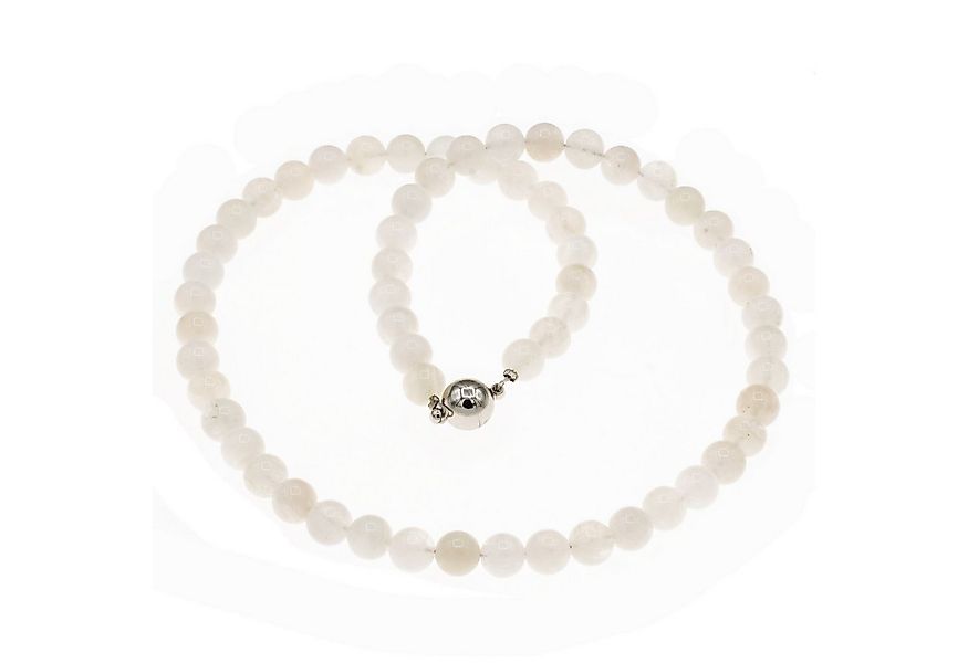 Bella Carina Perlenkette Mondstein Perlen Kette 8 mm Magnetverschluss, echt günstig online kaufen