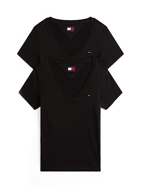 Tommy Jeans T-Shirt TJW 2PACK V-NECK günstig online kaufen