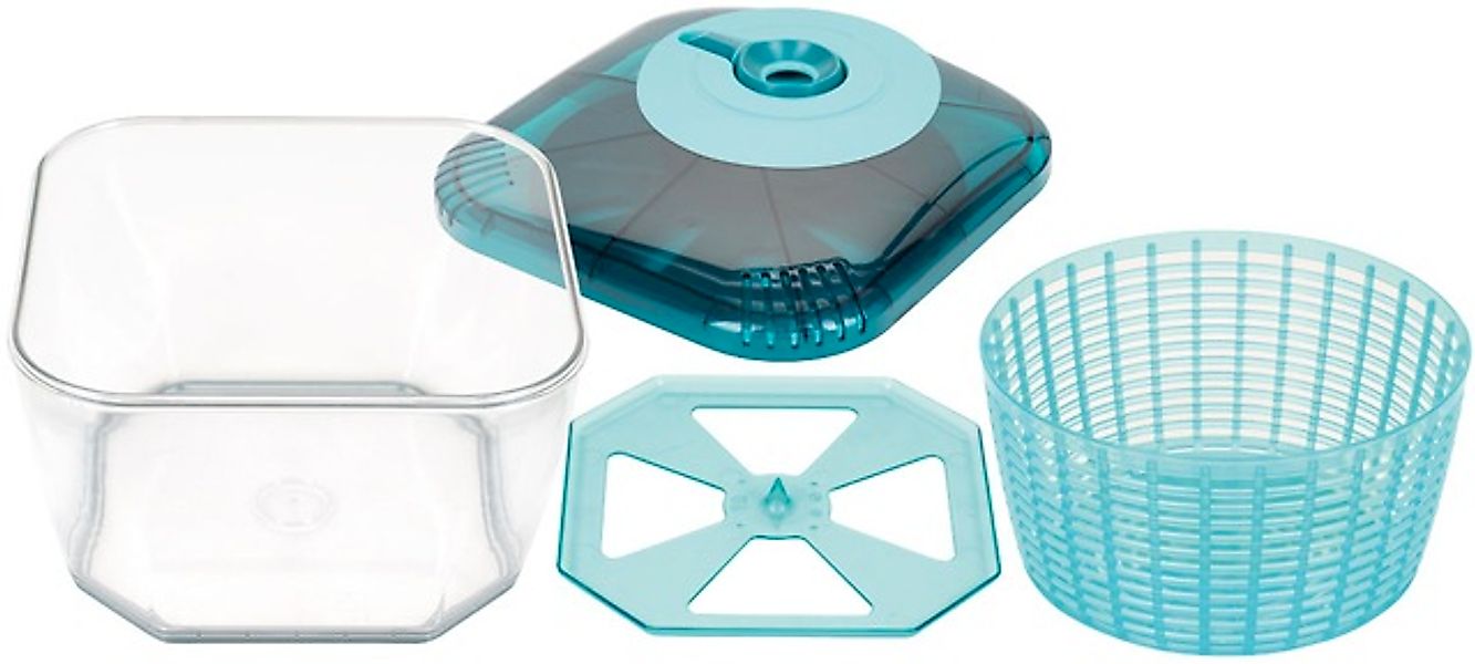 Genius Salatschleuder »Nicer Dicer Chef Pro Salatschleuder, Set 4-tlg.«, (S günstig online kaufen