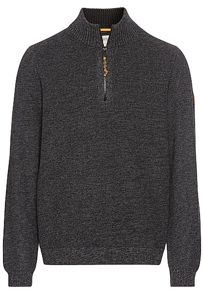 camel active Strickpullover Stricktroyer aus Baumwollmix günstig online kaufen