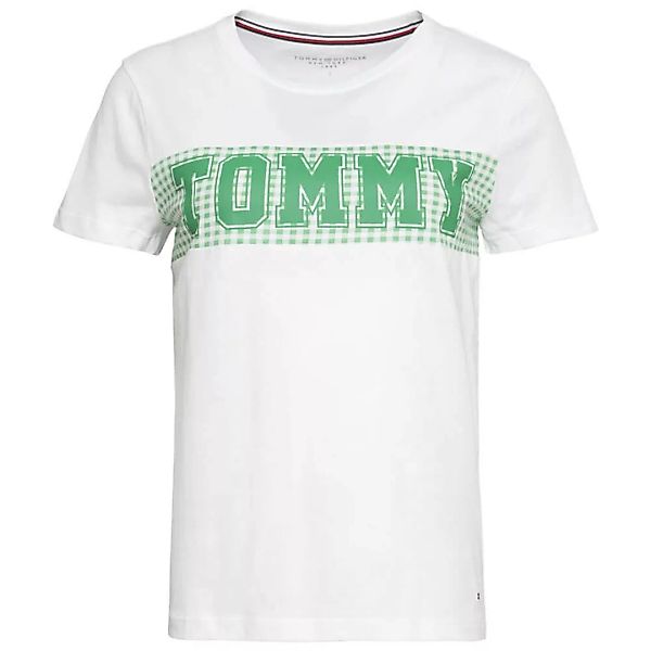 Tommy Hilfiger Logo Kurzärmeliges T-shirt L Classic White günstig online kaufen