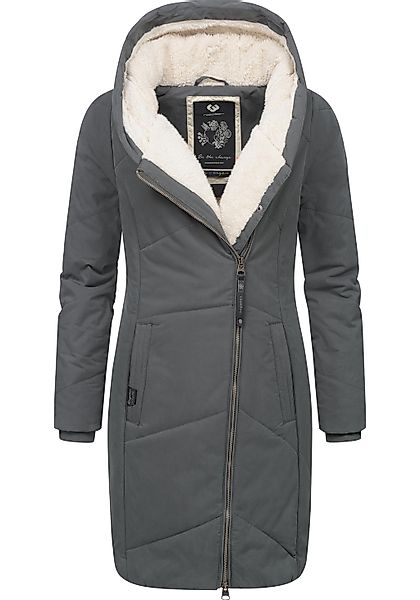 Ragwear Wintermantel "Gordon Long" gesteppter Winterparka mit asymmetrische günstig online kaufen