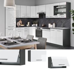 Vicco Hängeschrank Fame-Line, Weiß Hochglanz/Anthrazit, 60 günstig online kaufen