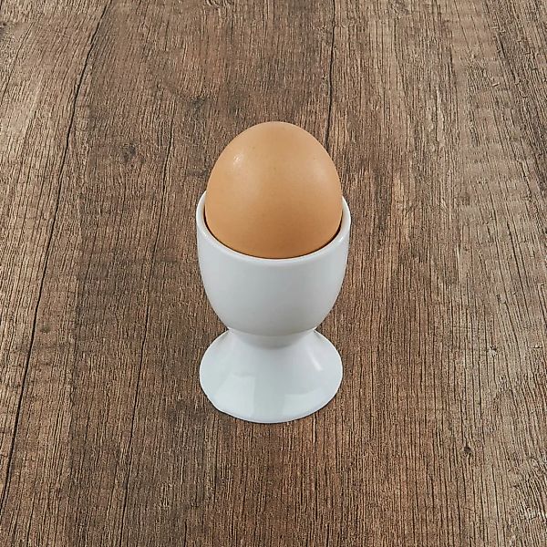 Eierbecher weiß Porzellan D: ca. 5 cm günstig online kaufen