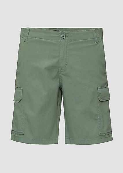 QS Cargoshorts Kurze Hose mit Cargo-Taschen Waschung günstig online kaufen