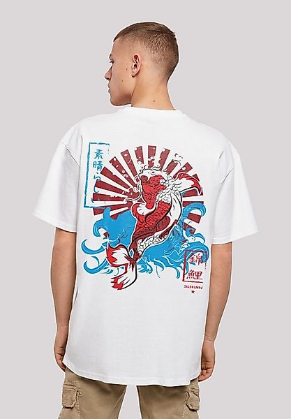 F4NT4STIC T-Shirt Japan Koi Fisch Karpfen Print günstig online kaufen