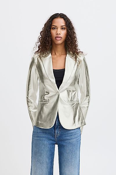 Ichi Kurzblazer IHKATE METALLIC BL schicker günstig online kaufen