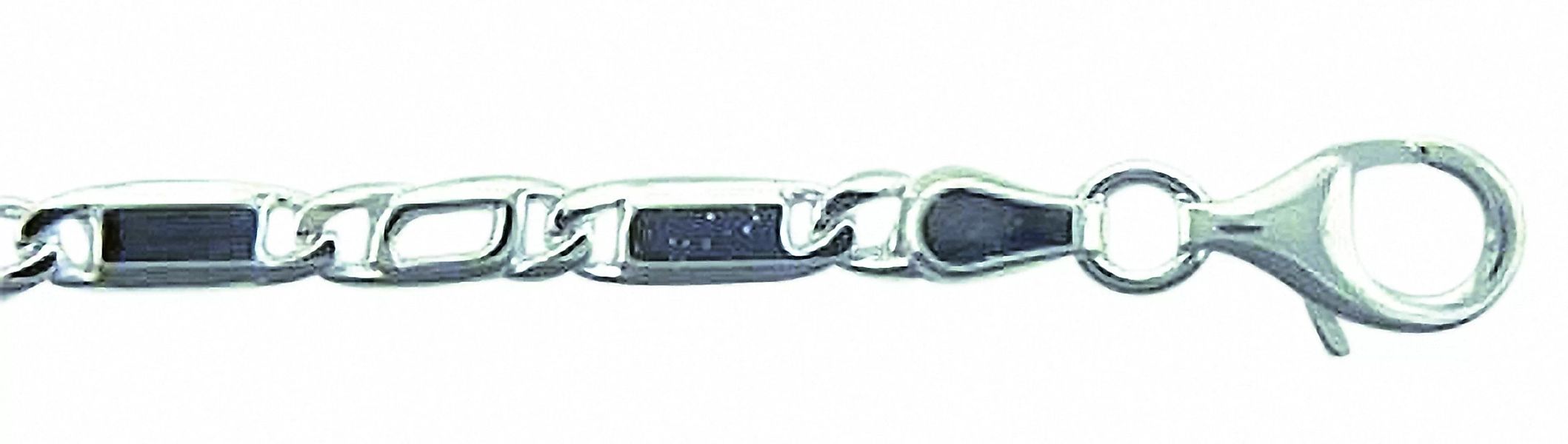 Adelia´s Silberarmband "925 Silber Fantasie Armband 19 cm Ø 3 mm", Silbersc günstig online kaufen