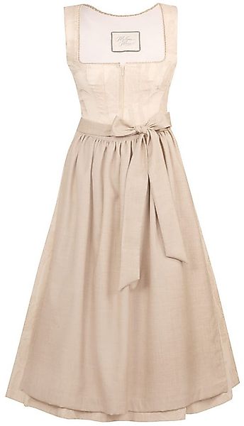 Madame Marie Dirndl Dirndl Calypsa 75cm Länge taupe günstig online kaufen