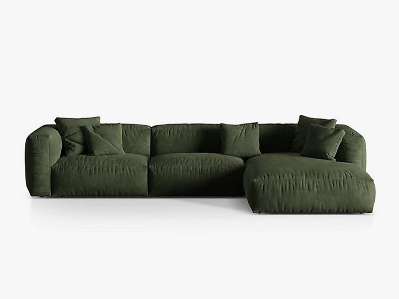 Micadoni Ecksofa Martina, 3-Sitzer günstig online kaufen