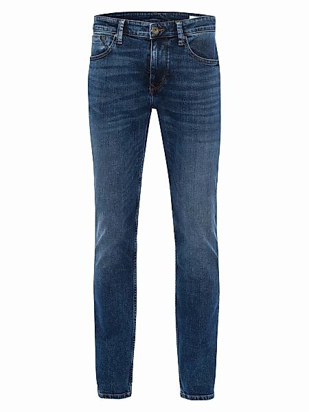 Cross Jeans Herren Jeans DYLAN - Regular Fit - Blau - Washed Mid Blue günstig online kaufen
