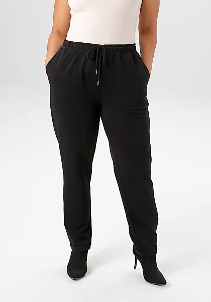 Aniston PLUS Schlupfhose, aus weicher Jersey-Qualität - NEUE KOLLEKTION günstig online kaufen