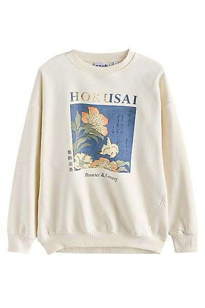 Next Sweater Sweatshirt mit Licesne Hokusai günstig online kaufen