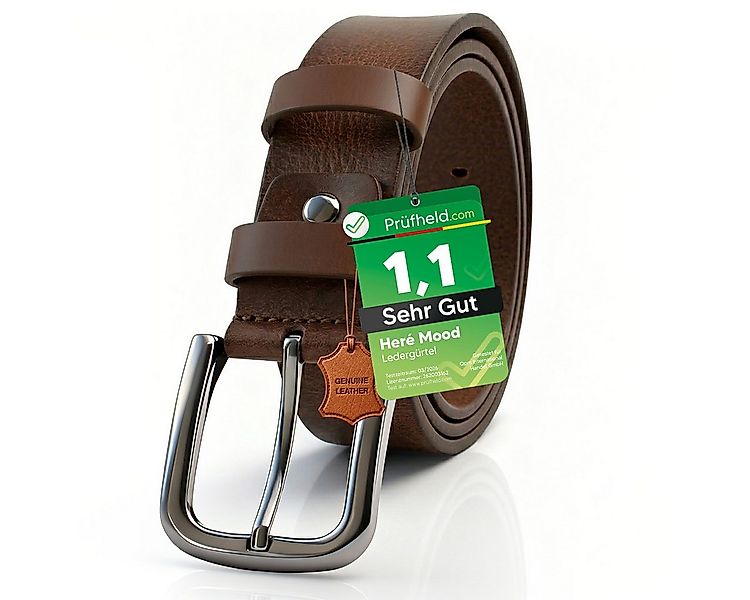 herémood Ledergürtel Gürtel Herren 4cm breit Ledergürtel Jeans Premium Gesc günstig online kaufen