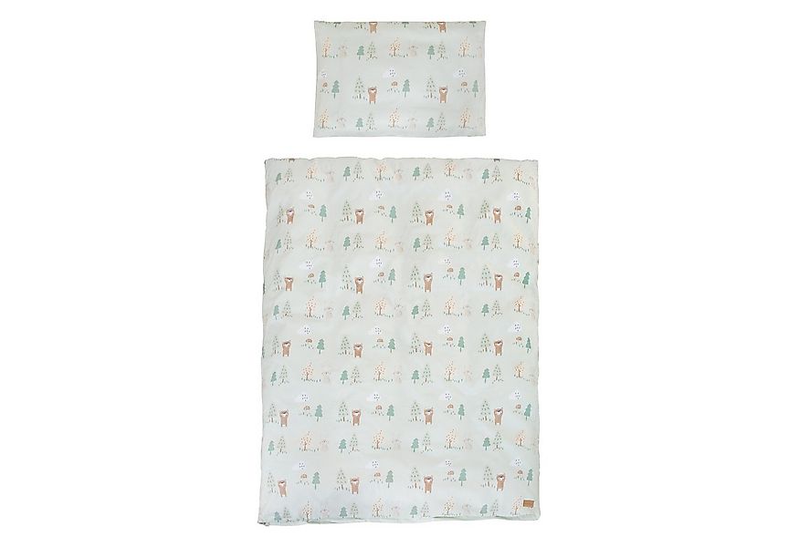 roba® Kinderbettwäsche Woodland Buddies 100 x 135 cm - Babybettwäsche mit T günstig online kaufen