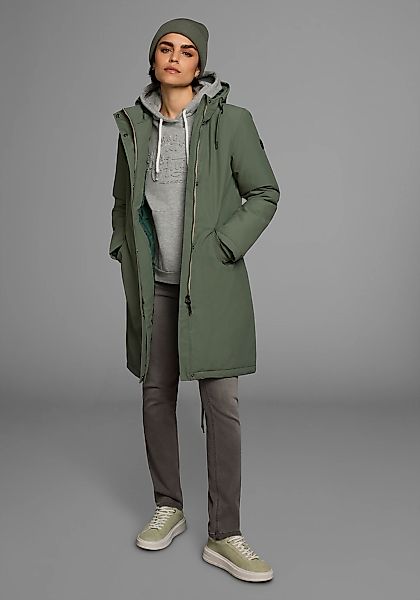 Polarino Parka, mit Kapuze, Atmungsaktiv, winddicht, wasserdicht, Im Oversi günstig online kaufen