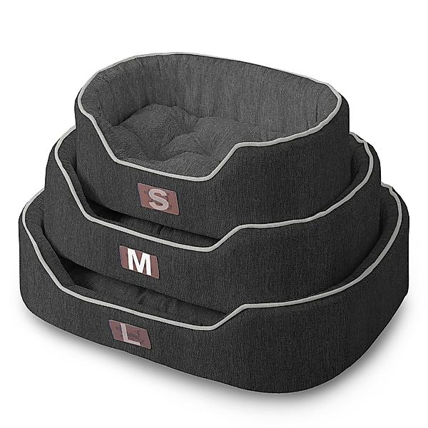 TopMeow Tierbett Hundebett mit Rand, Kuscheliges günstig online kaufen