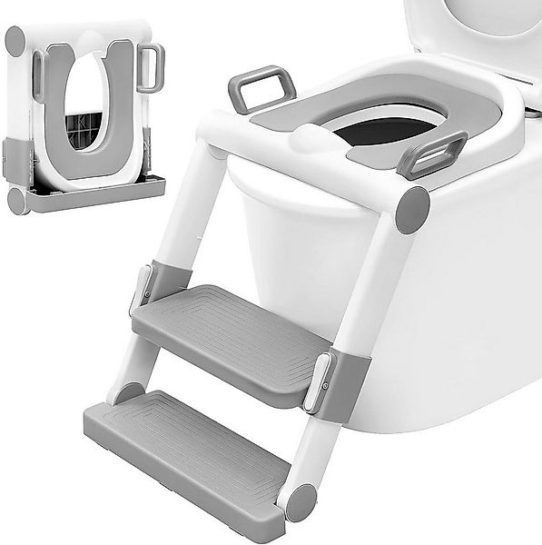 Woltu Baby-Toilettensitz, 38 cm, klappbar, 3 Stufen höhenverstellbar, Anti- günstig online kaufen